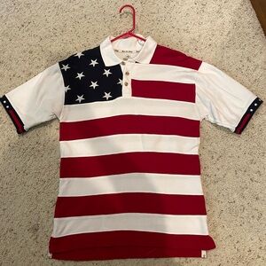 Bass Pro Shop Flag Polo shirt